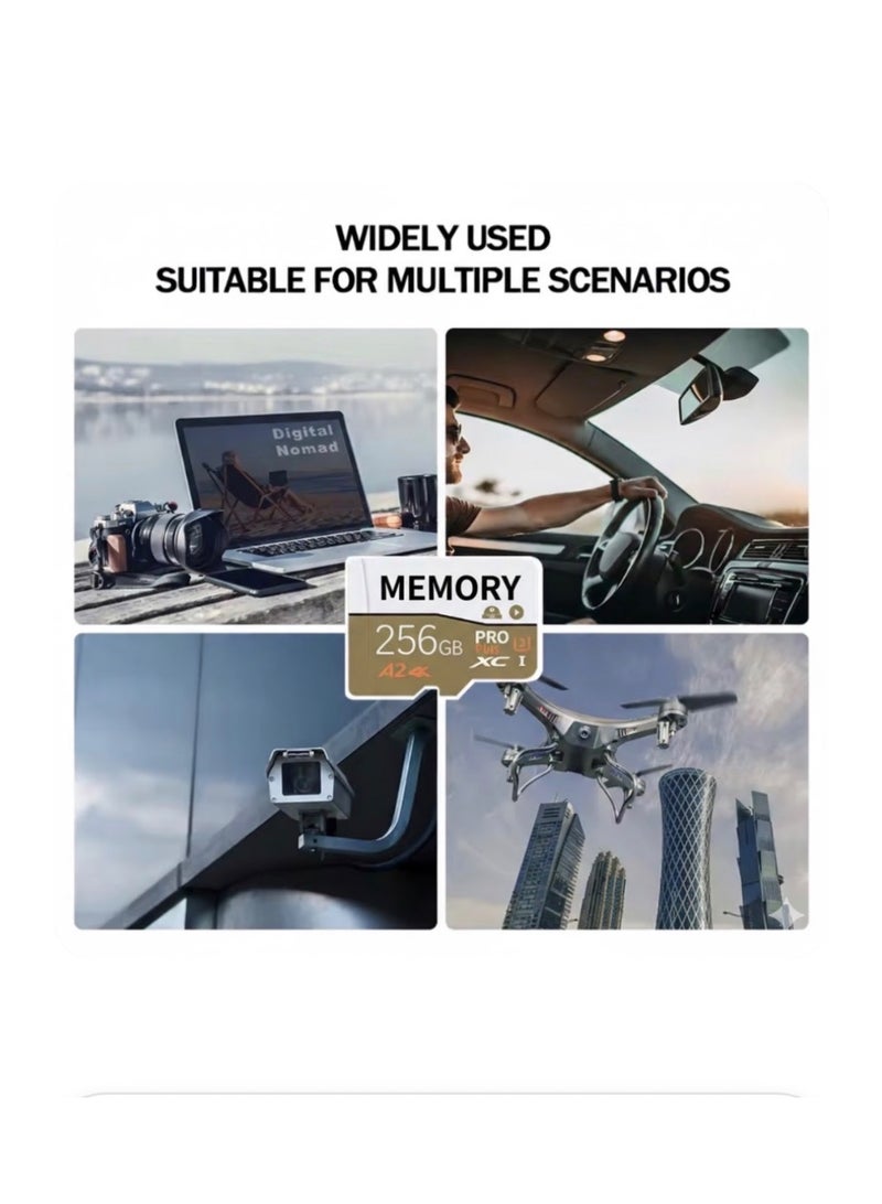 Memory Card 256GB Pro Plus – A2 Performance, 4K Support for Data Storage - Image 3